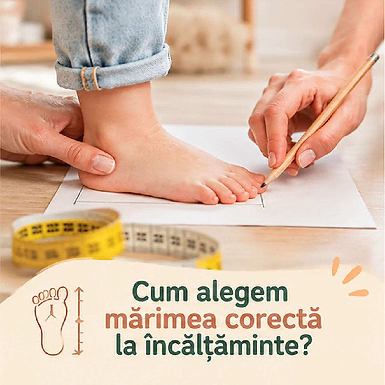 Cum alegem mărimea corectă la încălțăminte?