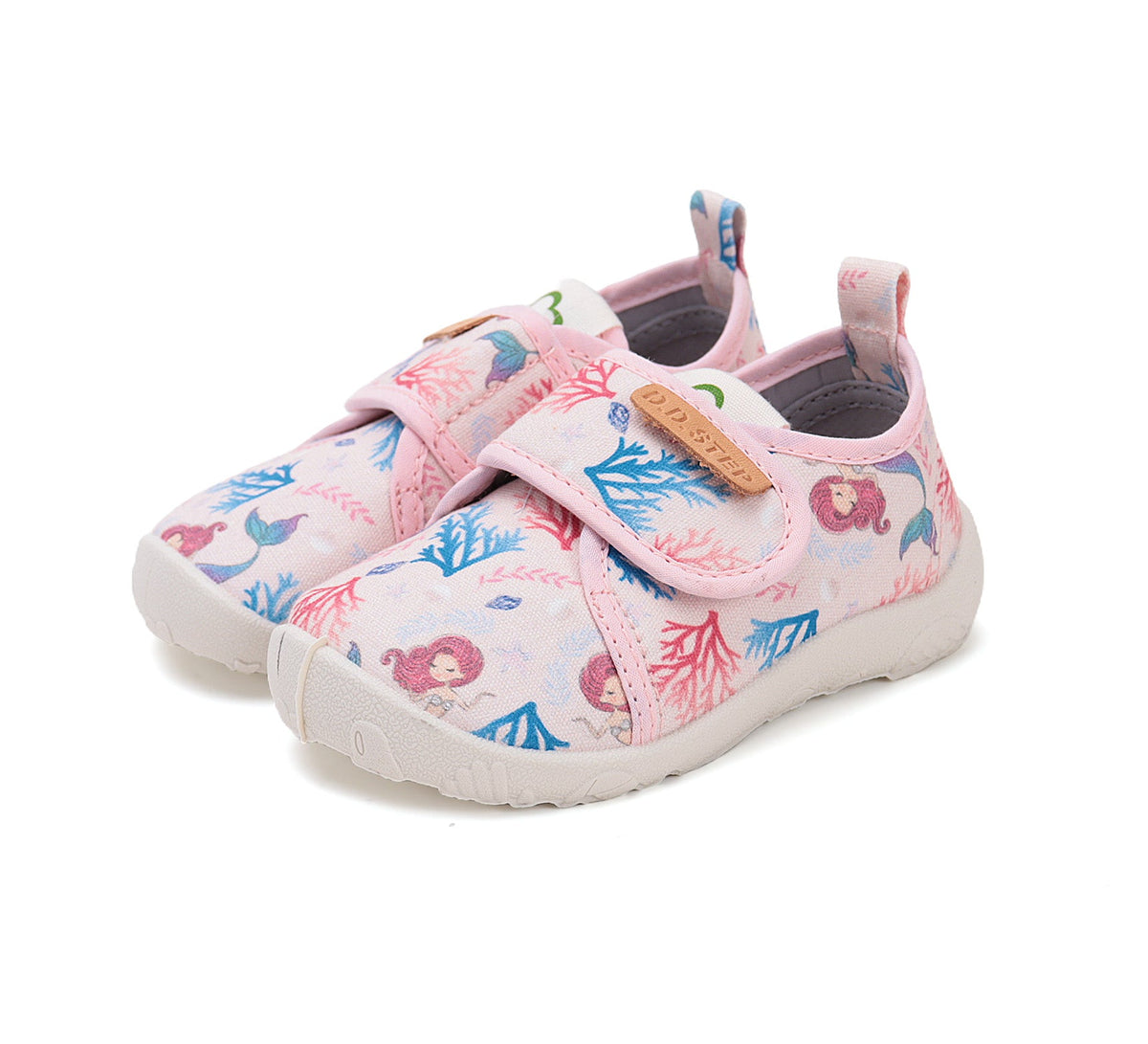 D.D.Step vászon lány Barefoot benti cipő 20-31 Baby Pink sellő Fő kép
