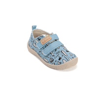 D.D.Step fiú vászon Barefoot beltéri cipő 20-31 Turquise surf