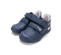 D.D.Step pantofi baieti Ponte20 supinati 22-27 Royal Blue cu tigru