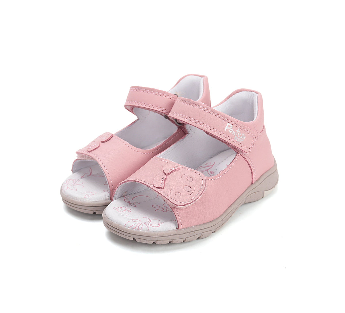 D.D.Step Ponte20 lány szandál szupinált 22-27 Baby Pink mackóval