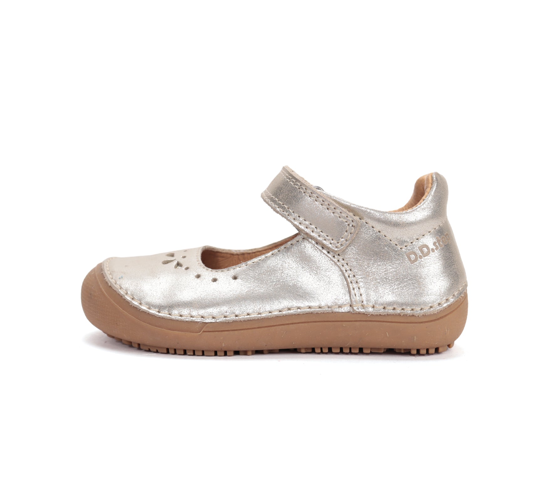 D.D.Step lány kivágott Barefoot cipő 25-30 Arany Másodlagos kép