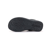 D.D.Step pantofi fete decupati 26-37 Black cu inimioare aplicate