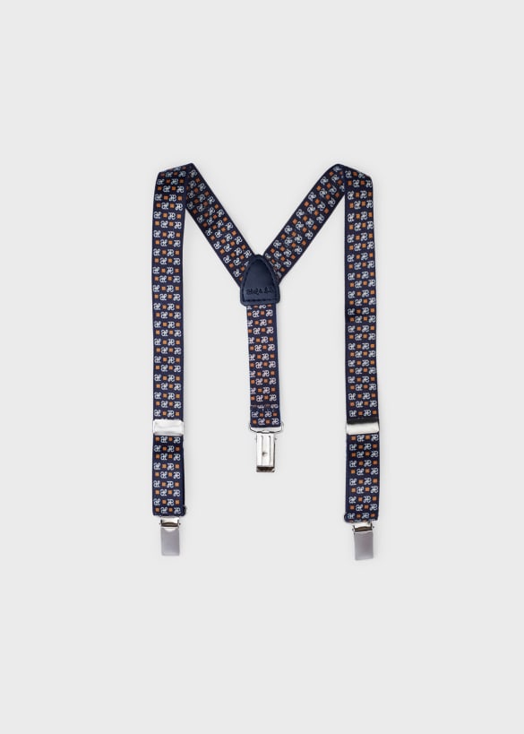 Abel&Lula bretea baieti cu elastic si logo 6-18 luni, Navy blue Fő kép