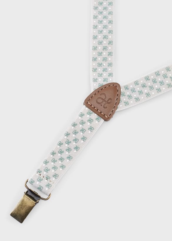 Abel&Lula bretea baieti cu elastic si logo 6-18 luni, Off-white Fő kép