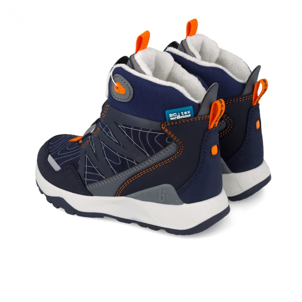 Biomecanics ghete baieti imblanite Waterproof 25-27 Mat Azul Marino