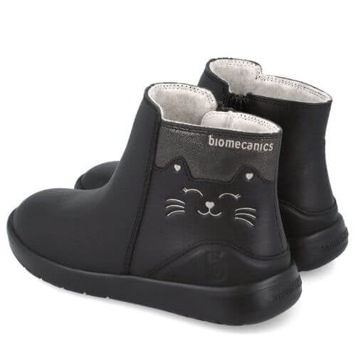 Biomecanics ghete fete imblanite 28-31 Sauvage Negro cu pisica