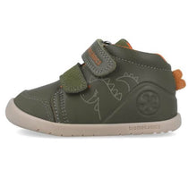 Biomecanics pantofi baieti Barefoot 24-26 Sauvage Militare cu dino