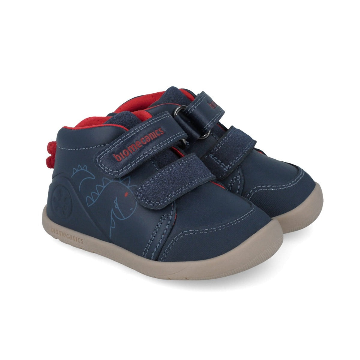 Biomecanics pantofi baieti Barefoot 19-23 Sauvage Ocean cu dino Fő kép