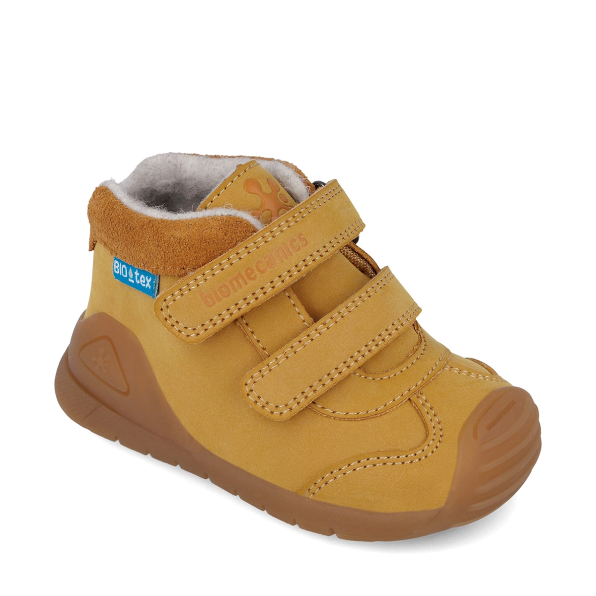 Biomecanics fiú bélelt cipő 18-25 Nobuck Camel Másodlagos kép