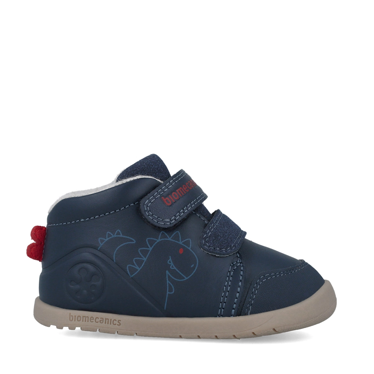 Biomecanics bélelt fiú Barefoot cipő 19-23 Sauvage Ocean dinóval Másodlagos kép