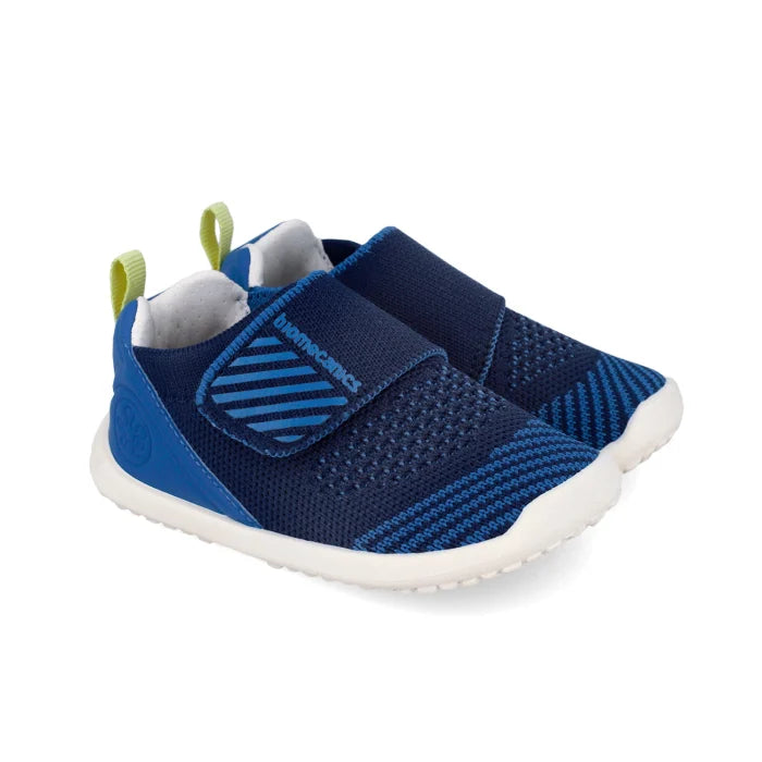 Biomecanics kisfiú otthoni cipő Wider Biohome Barefoot Első Lépések 19-26 Rács Óceán Fő kép