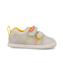 Biomecanics vászon fiúcipő BAREFOOT 19-26 Piqué Bézs és Sárga