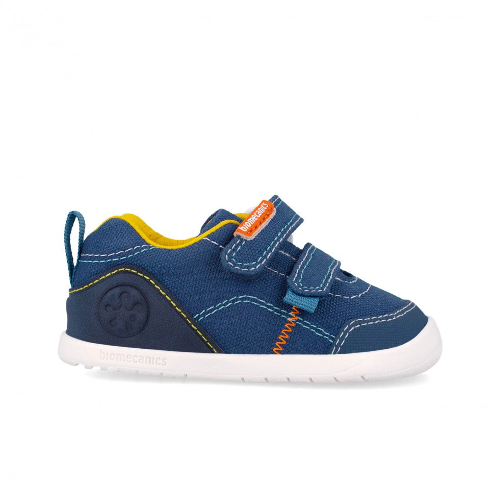 Biomecanics fiú vászoncipő BAREFOOT 19-26 Pique Petrol