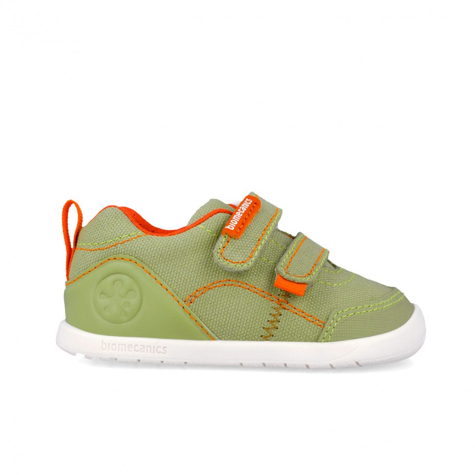 Biomecanics fiú vászoncipő BAREFOOT 19-26 Piqué Zöld
