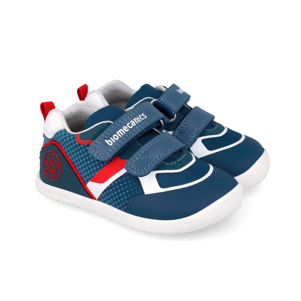 Biomecanics fiú cipő First Steps mezítlábas 19-26 Rejilla Petrol Fő kép