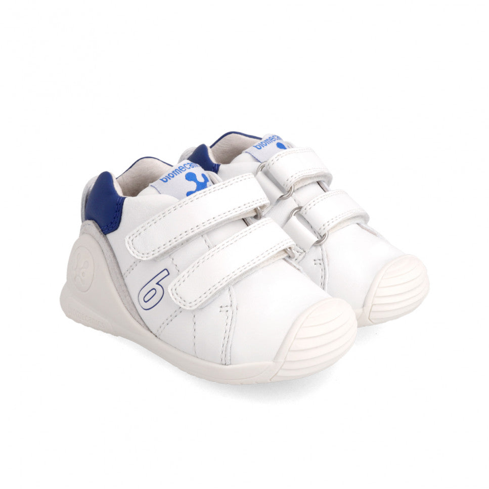 Biomecanics pantofi baieti sport 18-24 Blanco Y Azul Electrico Fő kép