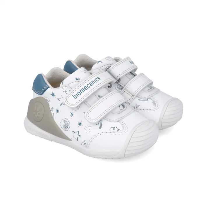 Biomecanics pantofi baieti sport 18-24 Napa Blanco y Indigo cu stele Fő kép