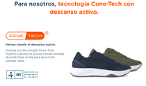 Biomecanics sportcipő fiúknak Cone-Tech 40-45 Textil Kaky