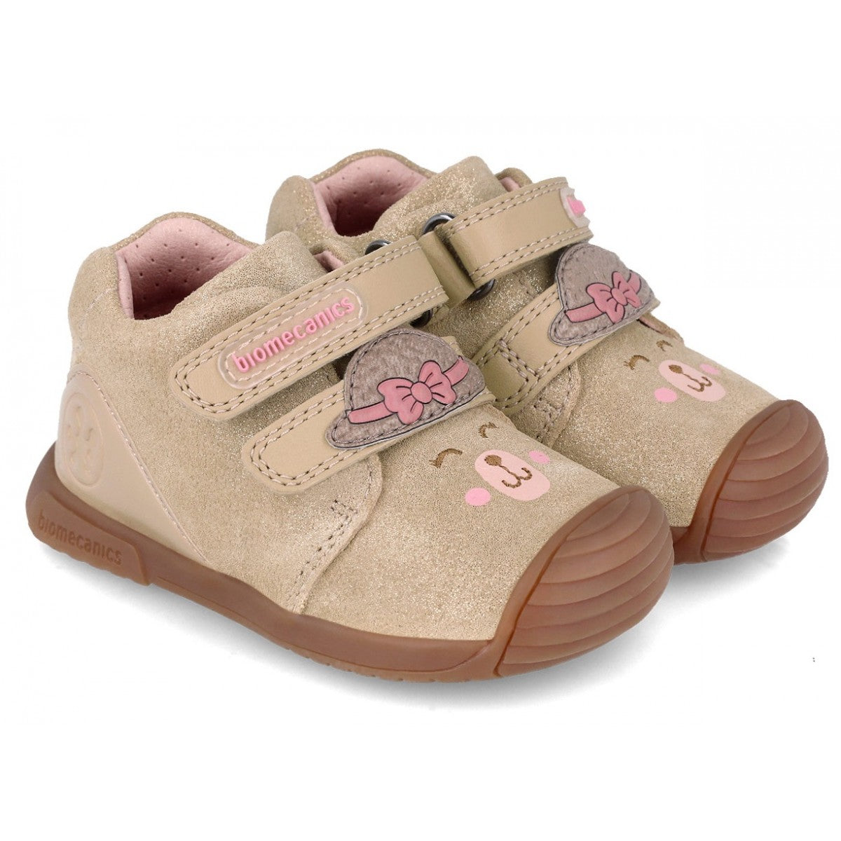 Biomecanics pantofi fete 18-24 Latte Macchiato ursulet Fő kép
