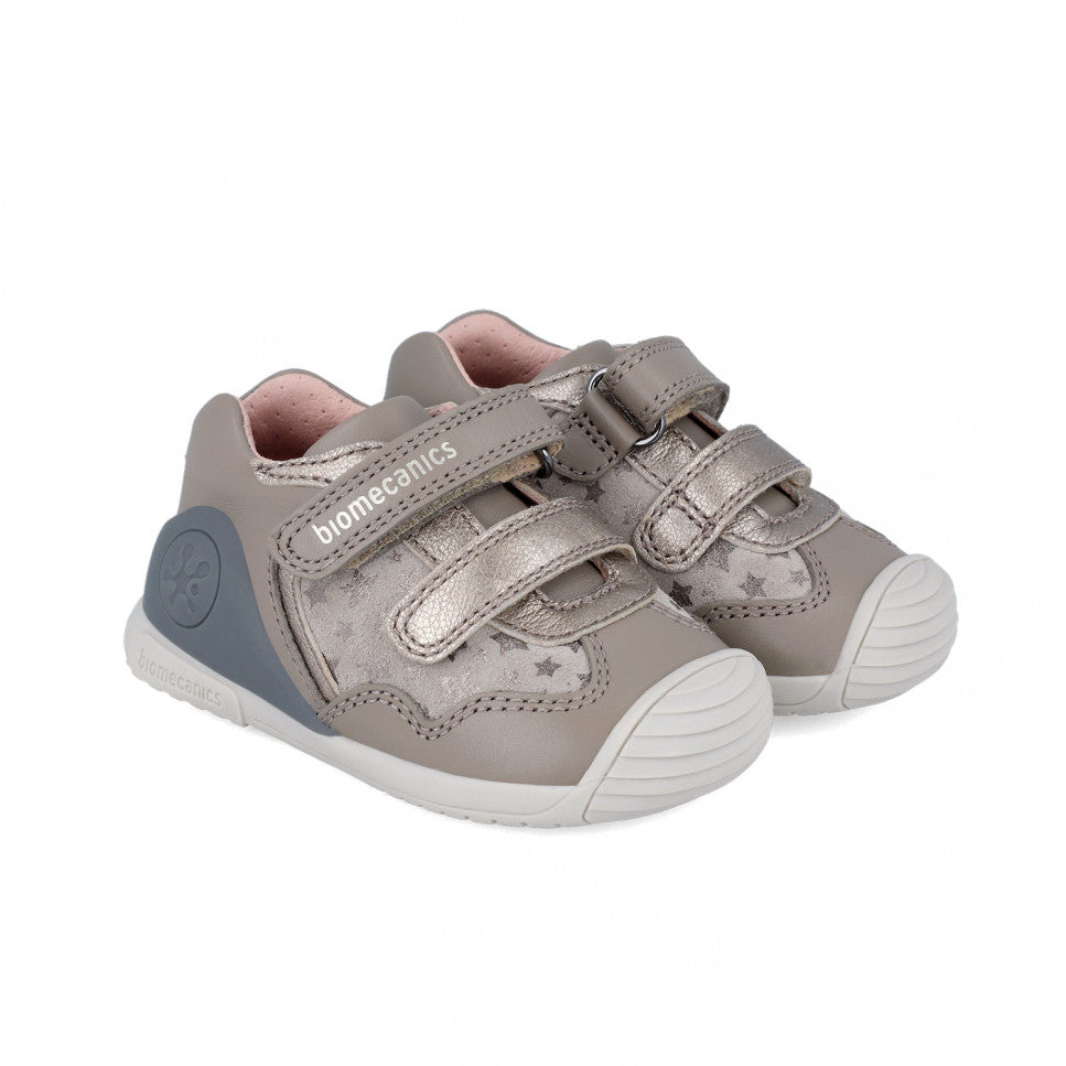 Biomecanics pantofi fete 18-24 Oyster cu stelute Fő kép