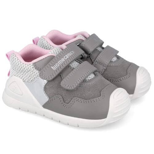 Biomecanics pantofi fete 18-25 Sauvage Grigio cu sidef Fő kép
