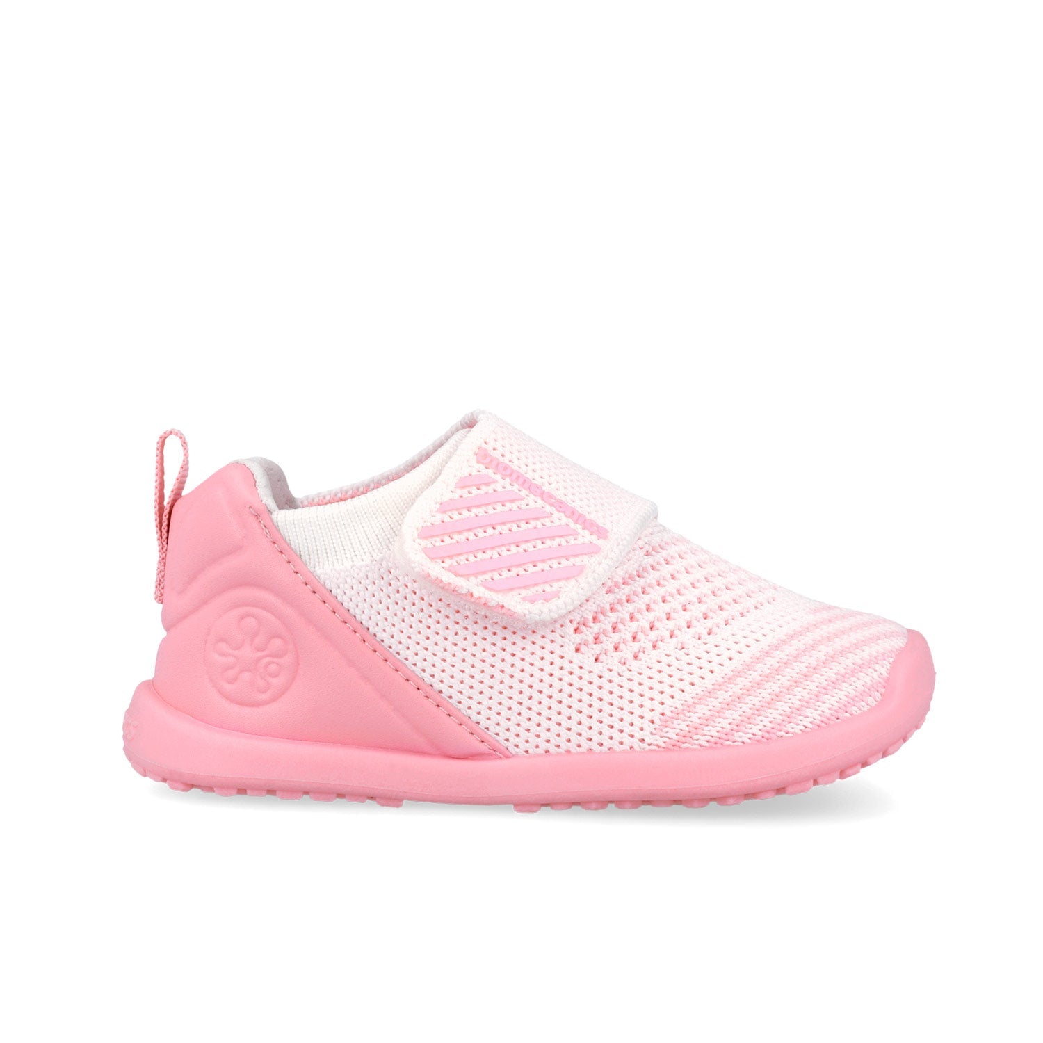 Biomecanics Wider Biohome Barefoot kislány házicipő, első lépés cipő 19-26, rejilla fehér és rózsaszín Másodlagos kép