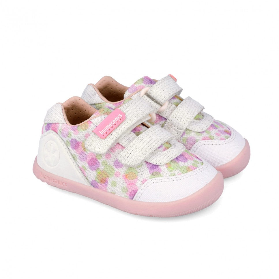 Biomecanics lány vászoncipő BAREFOOT 19-26 Lurex Blanco Fő kép