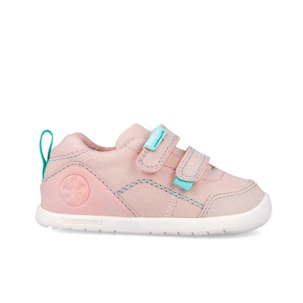 Biomecanics vászon lánycipő BAREFOOT 19-26 Pique Rosa