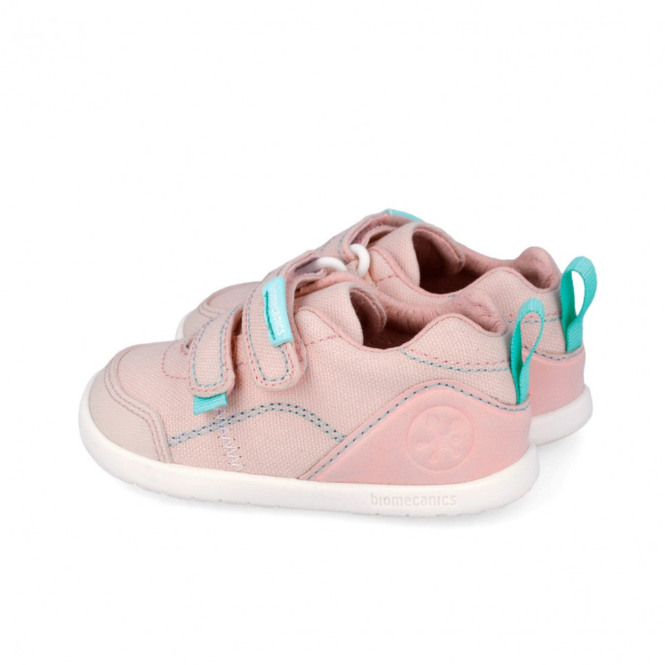 Biomecanics vászon lánycipő BAREFOOT 19-26 Pique Rosa
