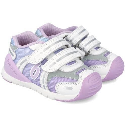 Biomecanics pantofi fetite sport 19-25 Napa Blanco Y Lila Fő kép