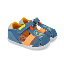 Biomecanics Barefoot vászon vászon szandál fiúknak 19-26 Pique Jeans autóval