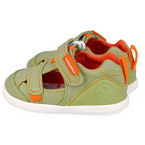 Biomecanics vászon barefoot szandál fiúknak, 19-26, Pique Verde