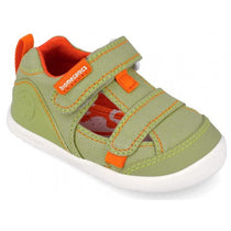 Biomecanics vászon barefoot szandál fiúknak, 19-26, Pique Verde
