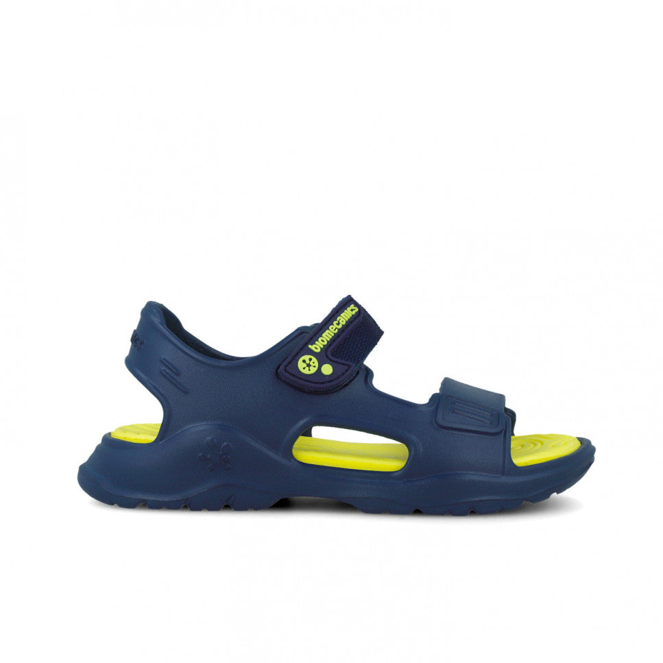 Biomecanics fiú strand szandál 24-34 Mat Azul-Lime Másodlagos kép