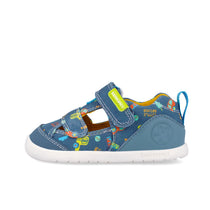 Biomecanics fiú szandál vászon Biogateo Wider 19-26 Pique Indigo autóval