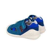 Biomecanics vászon fiú barefoot szandál First Steps 18-24 Pique Azul