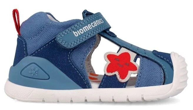 Biomecanics fiú szandál Első Lépések 18-25 Sauvage Indigo tengeri csillaggal