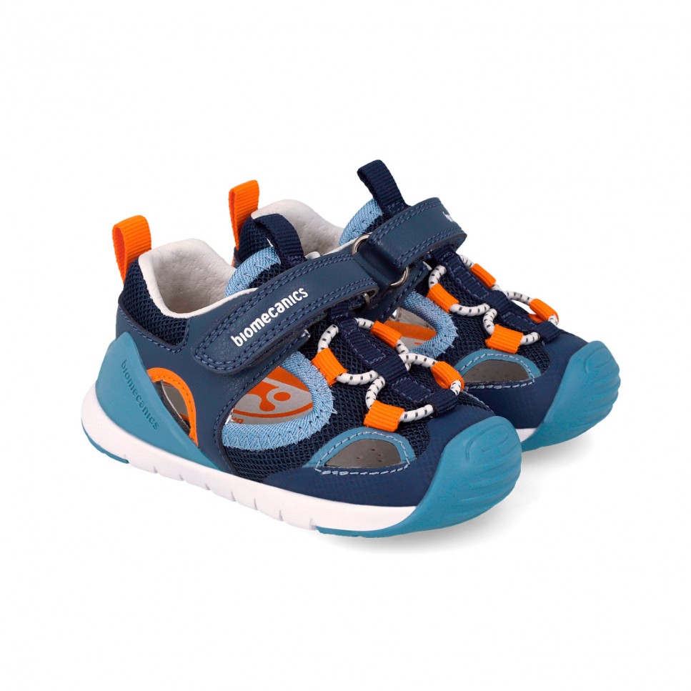 Biomecanics fiú sport szandál First Steps 20-25 Rejilla Azul Fő kép