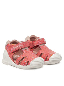 Biomecanics sandale fete 18-24 Sauvage Cantalupe cu fluturasi