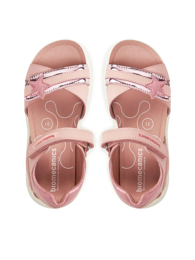 Biomecanics sandale fete 28-34 Napa Rosa cu stea