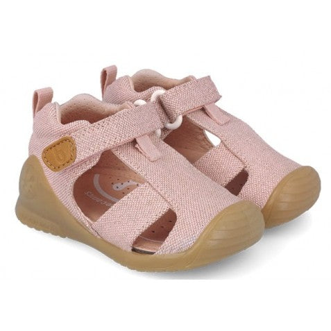 Biomecanics sandale fete din panza 18-24 Lurex Rosa Fő kép