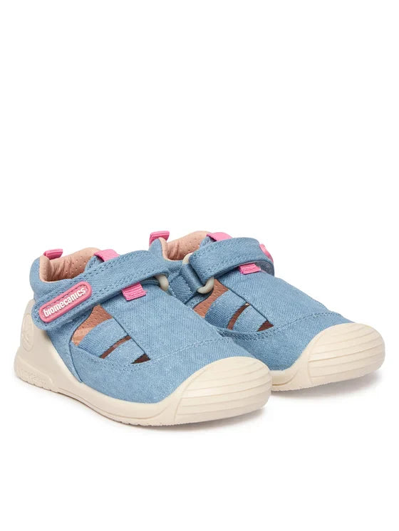 Biomecanics lány vászon szandál 18-24 Lurex Jeans Fő kép
