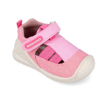 Biomecanics vászon lány szandál 18-24 Lurex Rosa