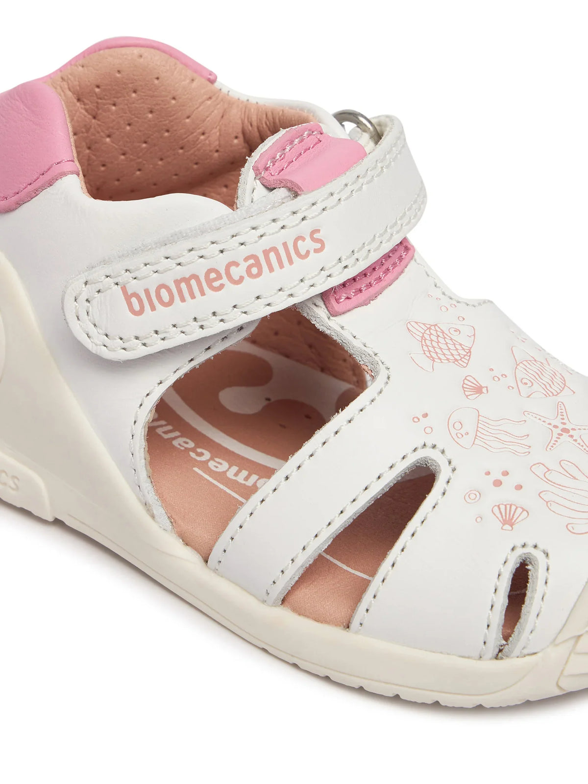 Biomecanics szandál lányoknak Első Lépések 18-25 Napa Blanco Ocean