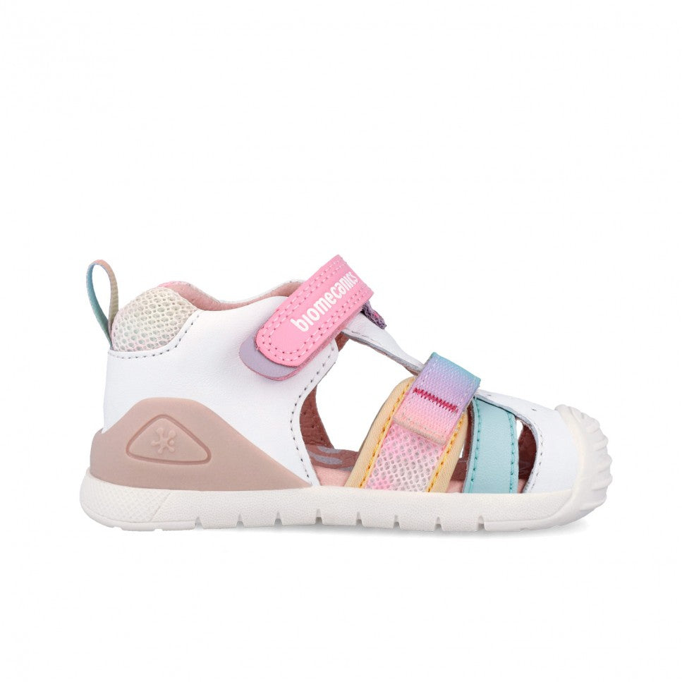 Biomecanics lány szandál Első Lépések 20-25 Blanco Y Multicolor