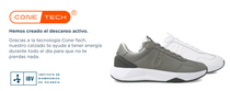 Biomecanics fiú sportcipő Cone-Tech 40-45 Napa Szürke
