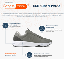 Biomecanics fiú sportcipő Cone-Tech 40-45 Napa Szürke