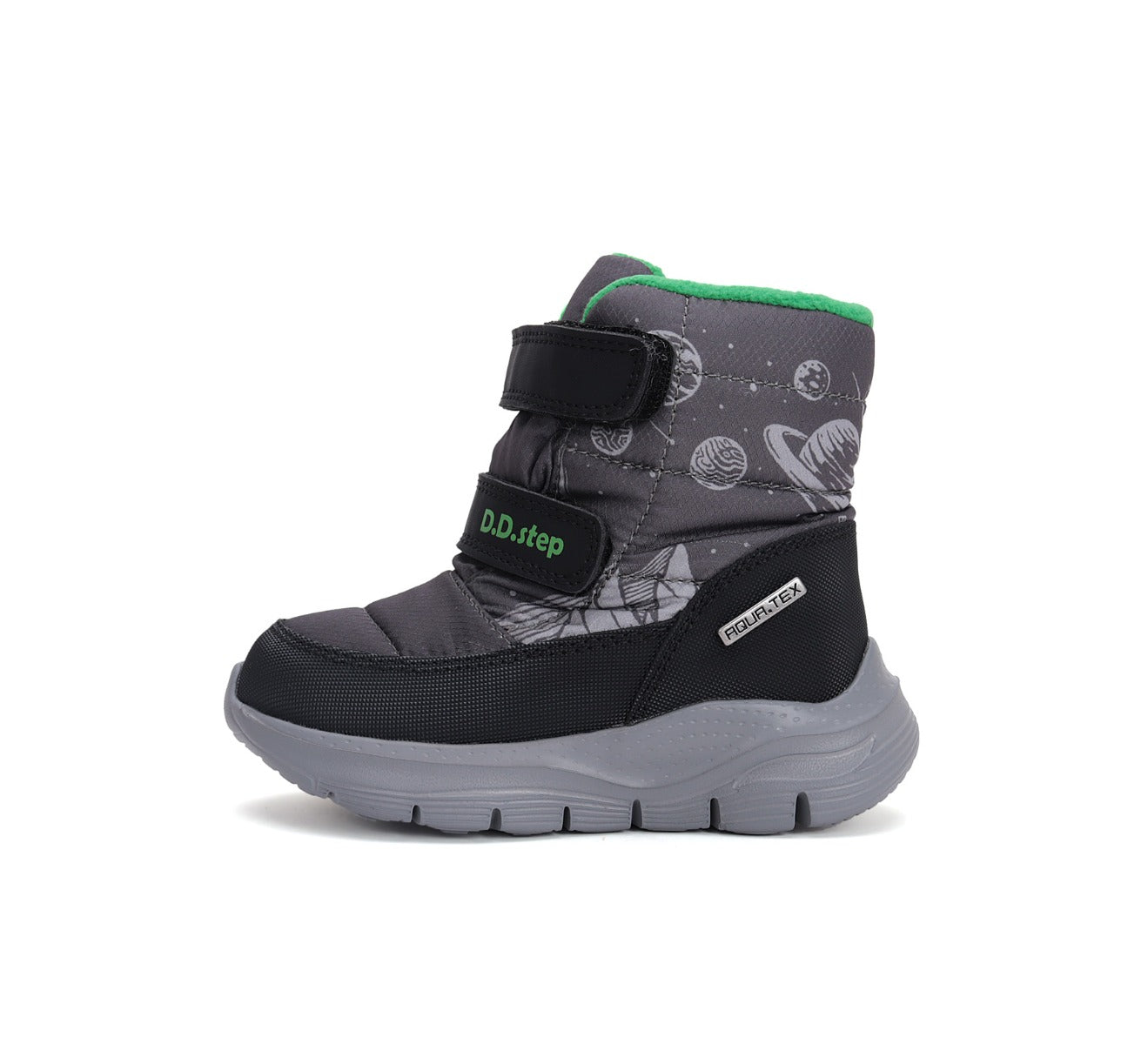 D.D.Step fiú csizma Aqua-Tex bélelt 30-35 Sötétszürke Space Másodlagos kép