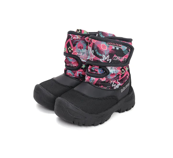 D.D.Step cizme fete Aqua-Tex captusite 28-33 Black Fő kép